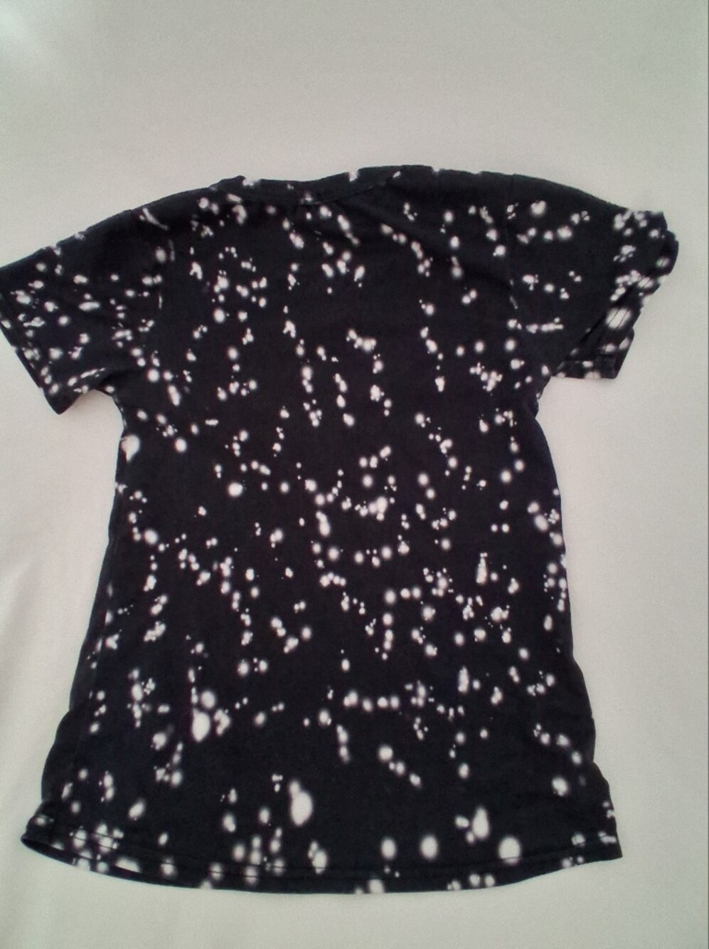 Kids Black Tie-Dye Graphic Tee - Peace Love Design - Picture 2 of 2